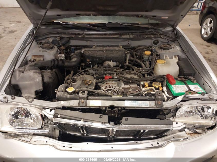 2002 Subaru Forester S VIN: JF1SF65672H701958 Lot: 39366514