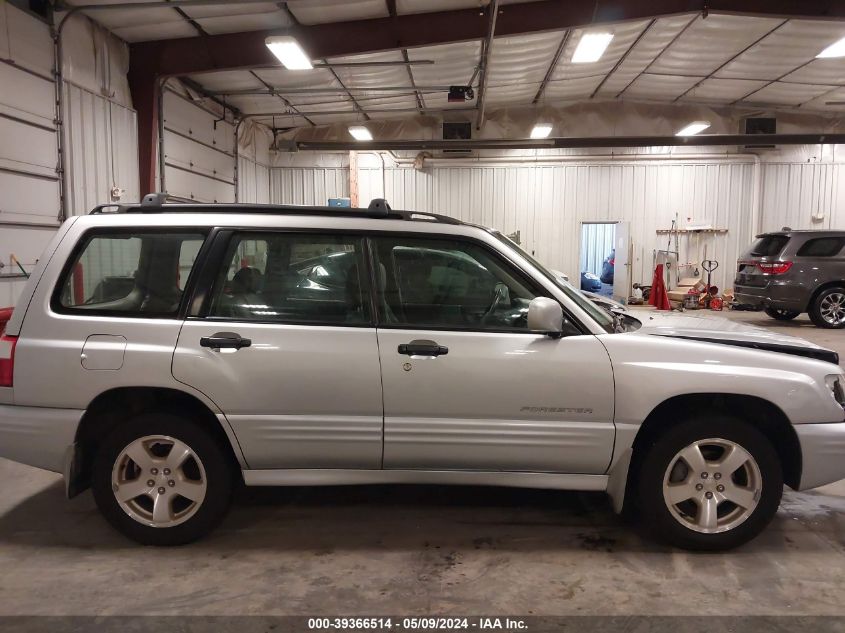 2002 Subaru Forester S VIN: JF1SF65672H701958 Lot: 39366514