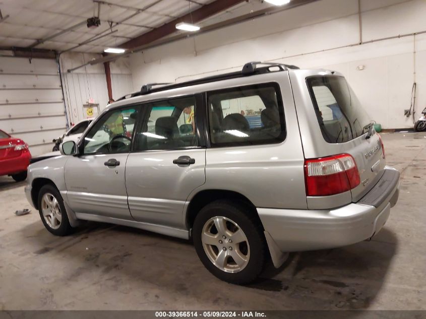 2002 Subaru Forester S VIN: JF1SF65672H701958 Lot: 39366514