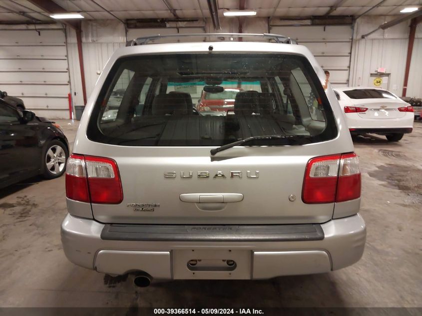 2002 Subaru Forester S VIN: JF1SF65672H701958 Lot: 39366514