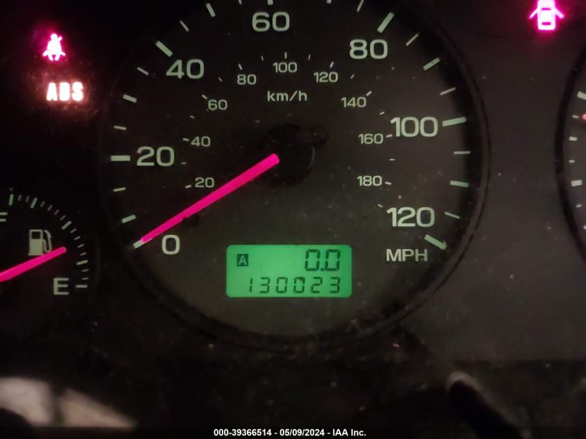 2002 Subaru Forester S VIN: JF1SF65672H701958 Lot: 39366514