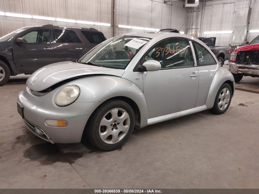 2003 Volkswagen New Beetle Gls 2.0L VIN: 3VWCK21C33M402122 Lot: 39366539