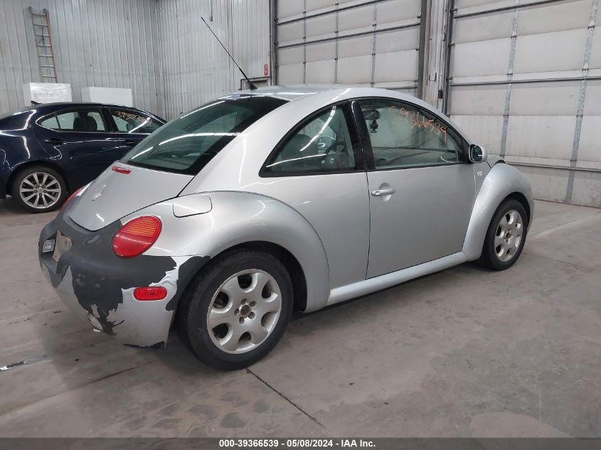 2003 Volkswagen New Beetle Gls 2.0L VIN: 3VWCK21C33M402122 Lot: 39366539