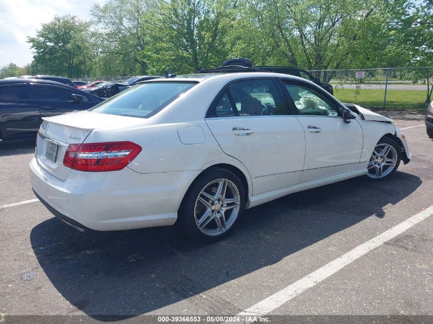 2013 Mercedes-Benz E 350 4Matic VIN: WDDHF8JB8DA718563 Lot: 39366553