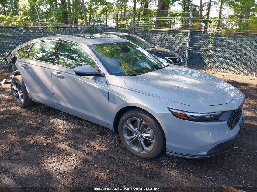 2024 Honda Accord Hybrid Ex-L VIN: 1HGCY2F67RA023667 Lot: 39366562