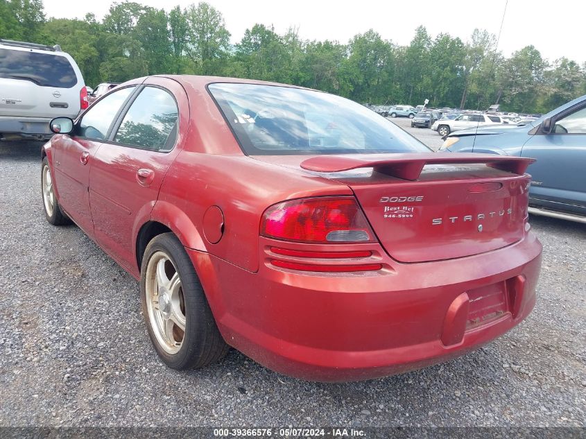 2004 Dodge Stratus R/T VIN: 1B3EL76R34N205320 Lot: 39366576