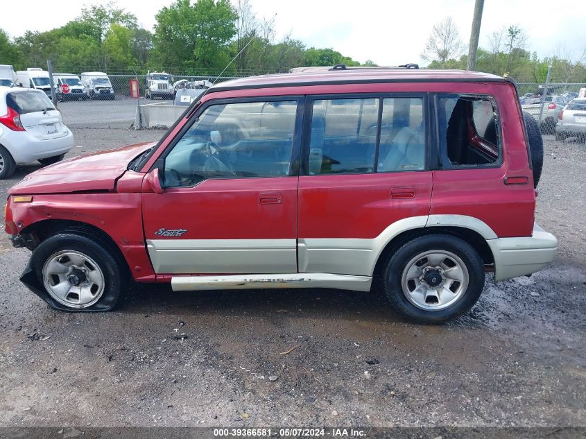 1997 Suzuki Sidekick Jlx Sport/Jx Sport VIN: JS3TD21V1V4105672 Lot: 39366581