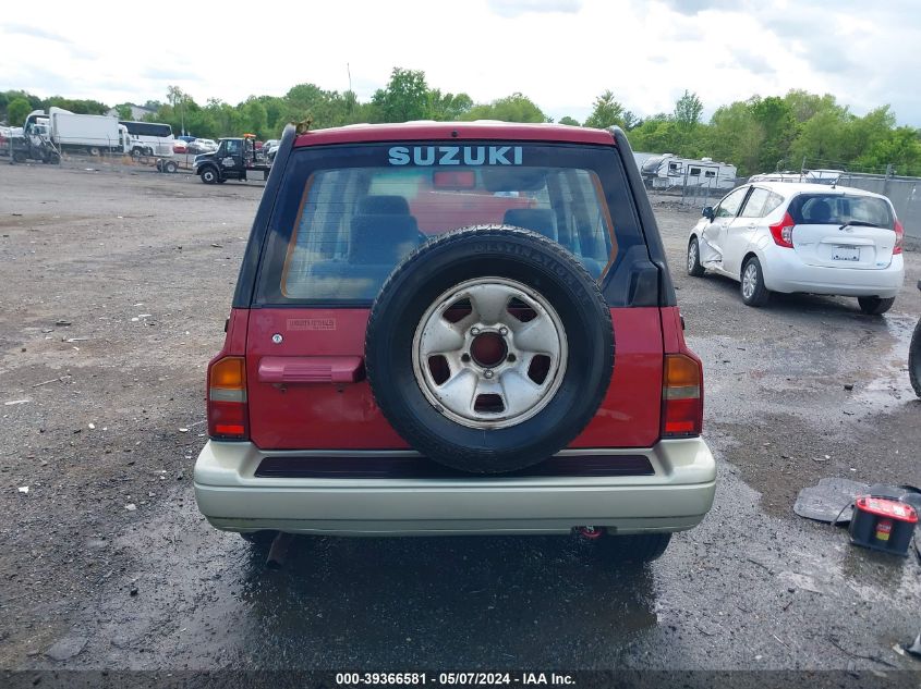 1997 Suzuki Sidekick Jlx Sport/Jx Sport VIN: JS3TD21V1V4105672 Lot: 39366581