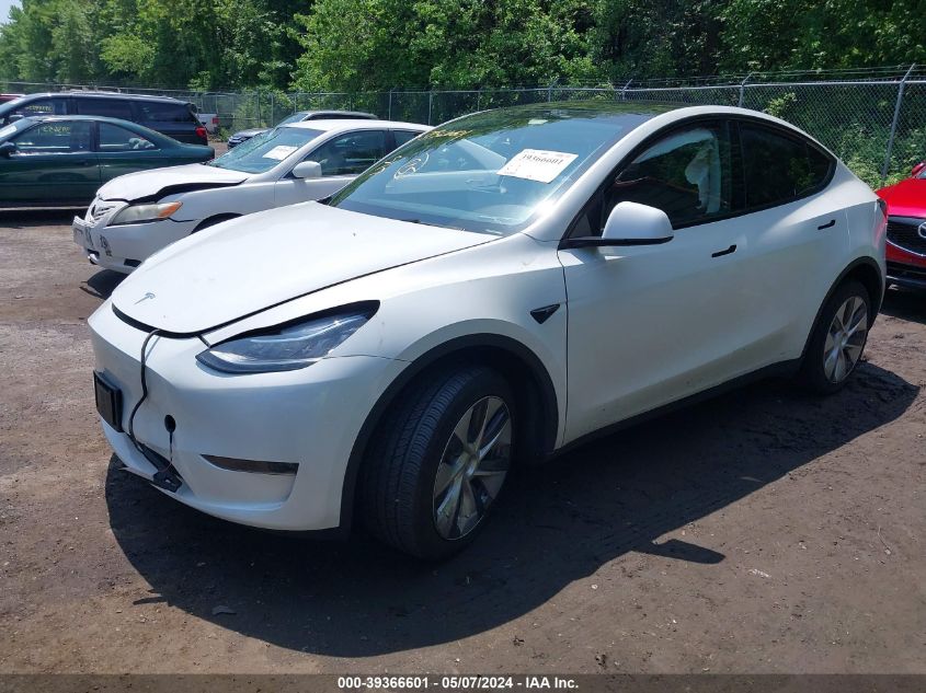 7SAYGDEF8PA048666 2023 TESLA MODEL Y - Image 2