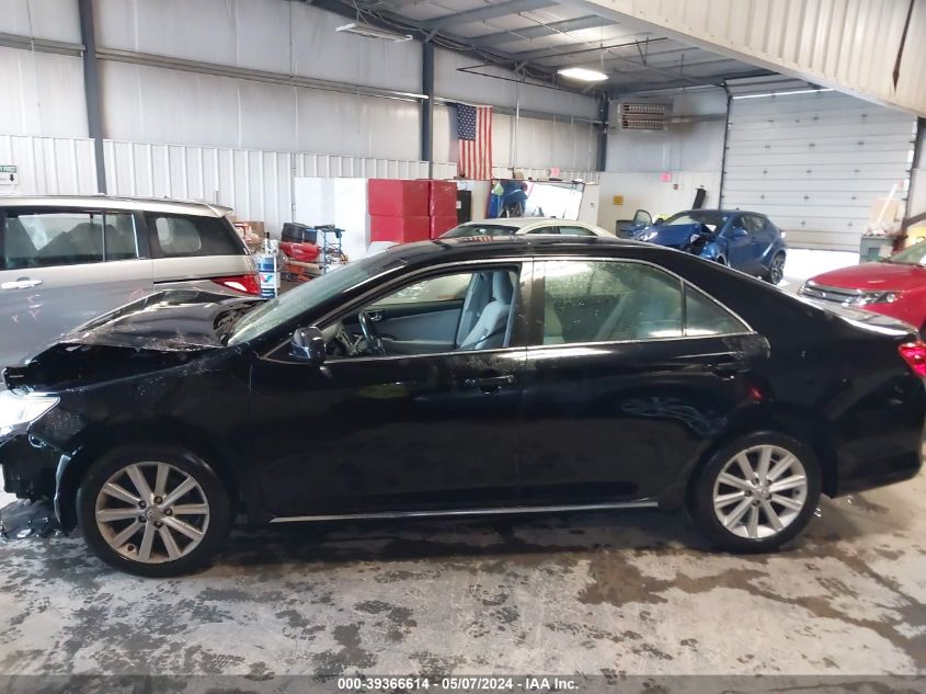 2012 Toyota Camry Xle VIN: 4T4BF1FK1CR244955 Lot: 39366614