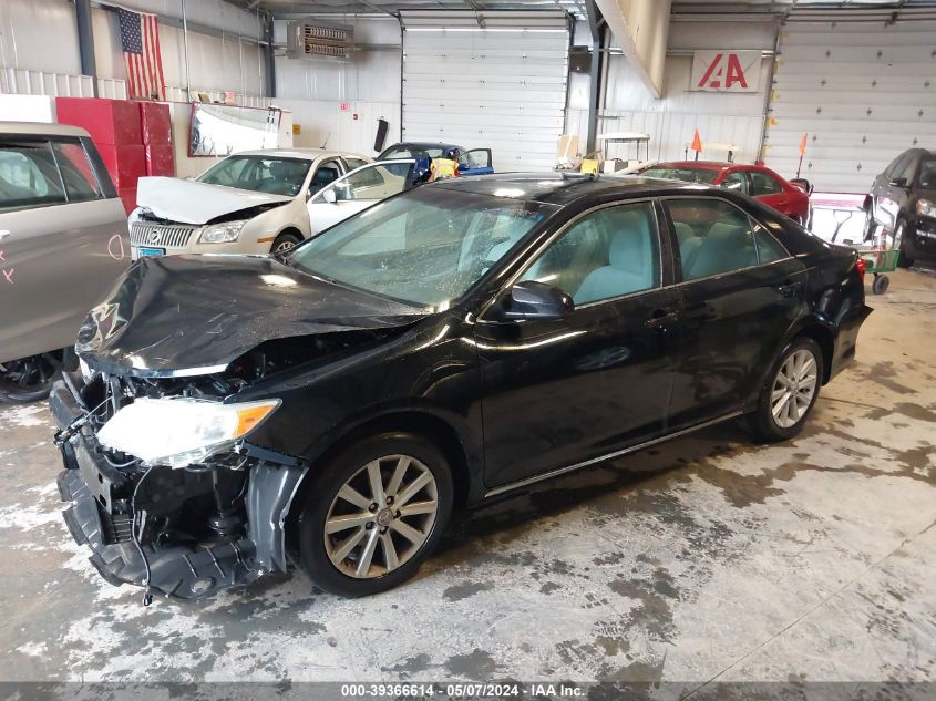 2012 Toyota Camry Xle VIN: 4T4BF1FK1CR244955 Lot: 39366614