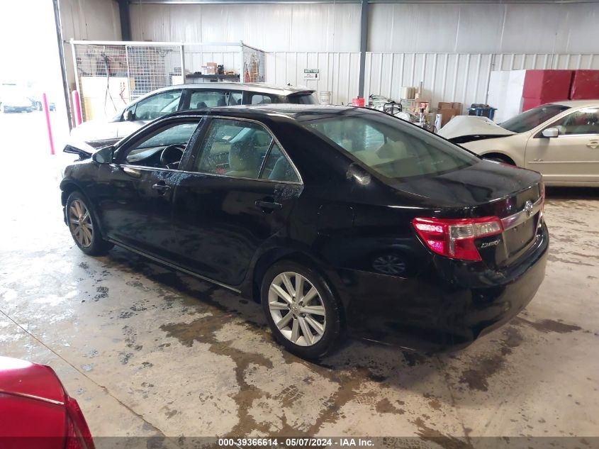 2012 Toyota Camry Xle VIN: 4T4BF1FK1CR244955 Lot: 39366614