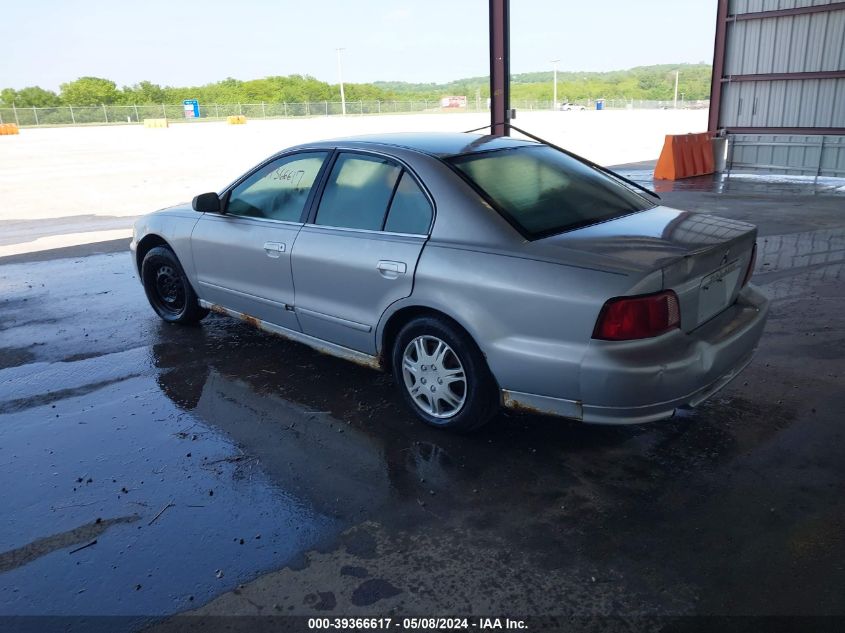 2003 Mitsubishi Galant Es/Ls VIN: 4A3AA46G13E144044 Lot: 39366617