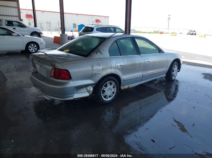 2003 Mitsubishi Galant Es/Ls VIN: 4A3AA46G13E144044 Lot: 39366617