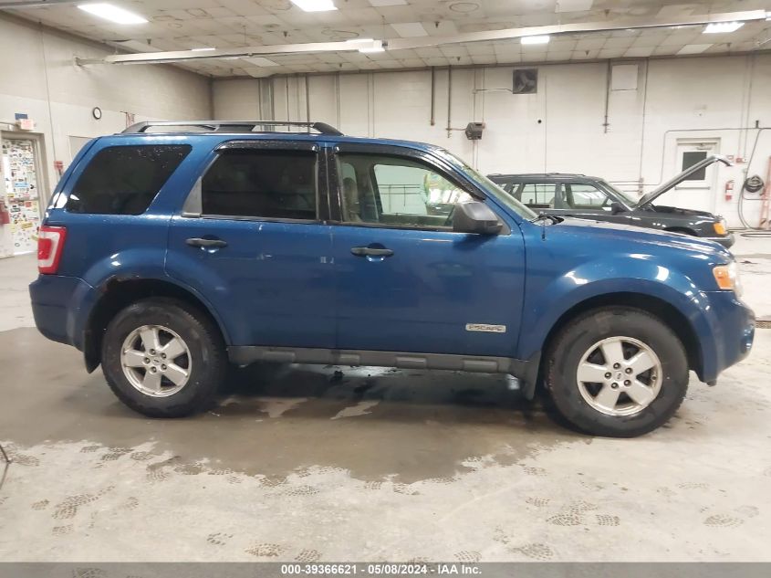 2008 Ford Escape Xlt VIN: 1FMCU03Z48KC64796 Lot: 39366621