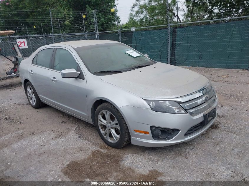 2012 Ford Fusion Se VIN: 3FAHP0HA9CR224521 Lot: 39366628