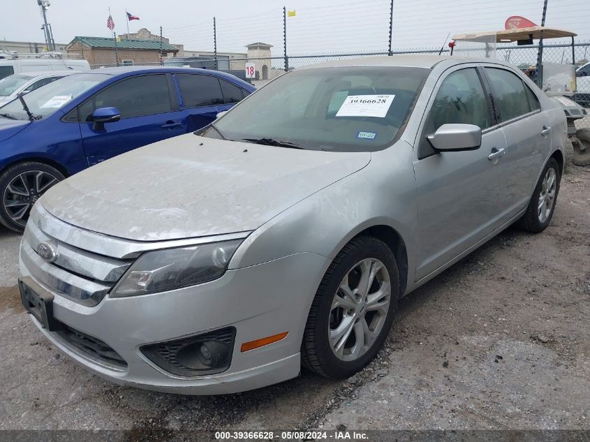 2012 Ford Fusion Se VIN: 3FAHP0HA9CR224521 Lot: 39366628