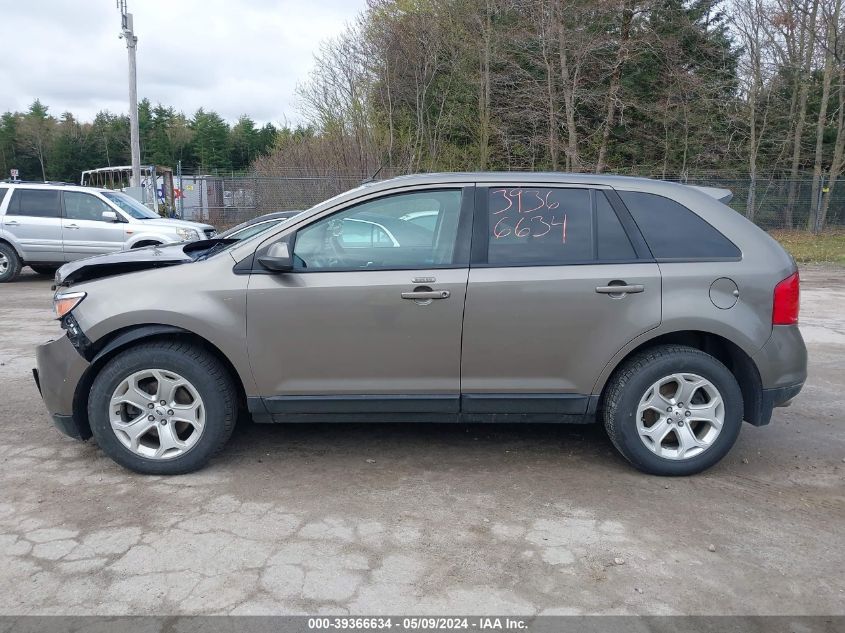 2012 Ford Edge Sel VIN: 2FMDK4JC1CBA75865 Lot: 39366634