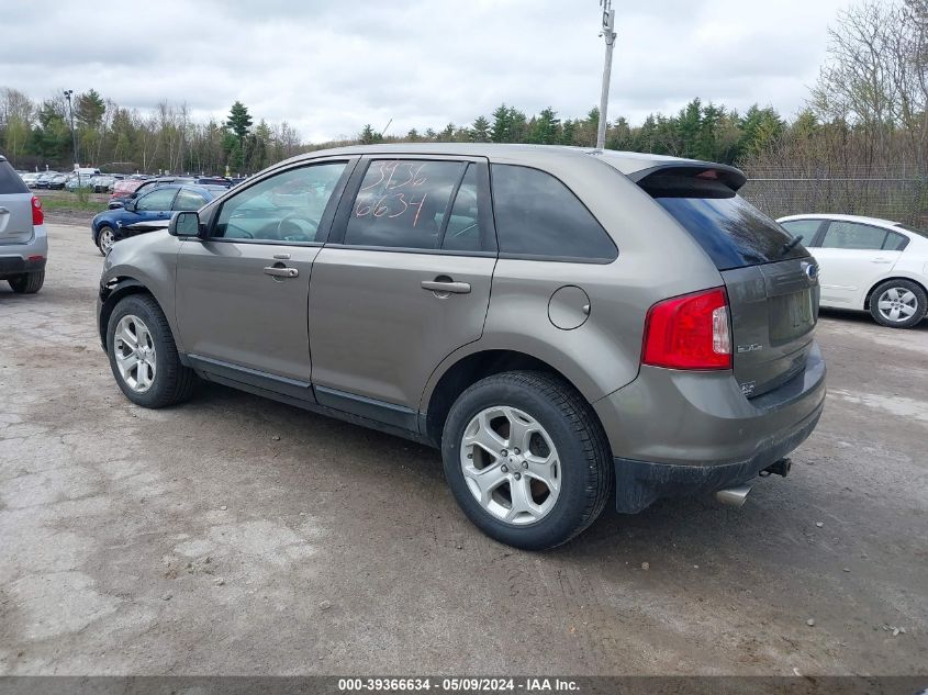 2012 Ford Edge Sel VIN: 2FMDK4JC1CBA75865 Lot: 39366634