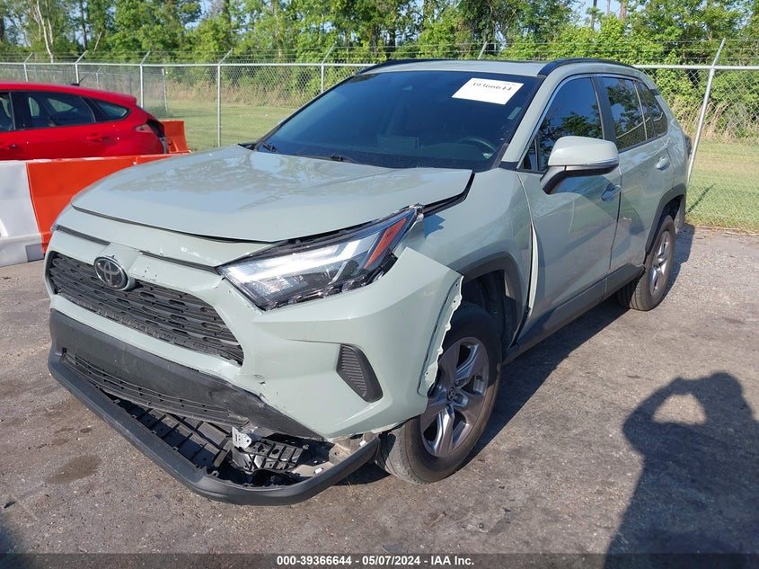 2022 TOYOTA RAV4 XLE/XLE PREMIUM - 2T3W1RFV7NW216347
