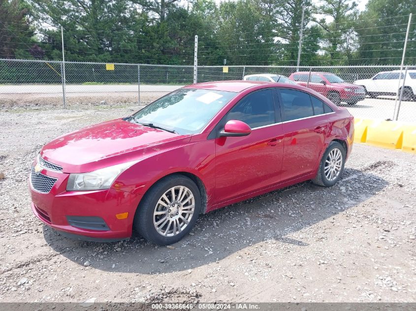 2012 Chevrolet Cruze Eco VIN: 1G1PJ5SC2C7260534 Lot: 39366646