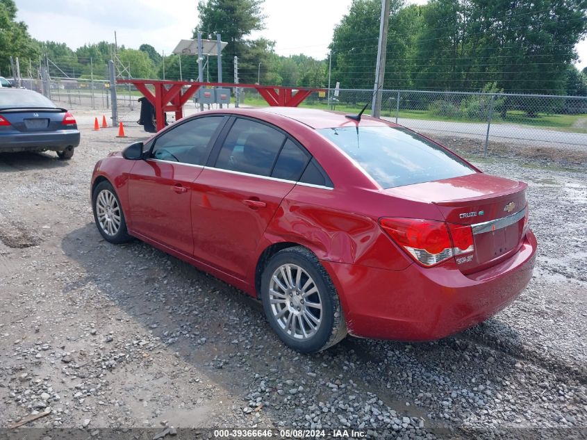 2012 Chevrolet Cruze Eco VIN: 1G1PJ5SC2C7260534 Lot: 39366646