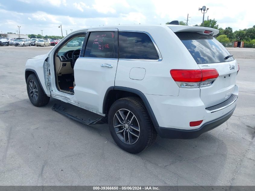 2017 Jeep Grand Cherokee Limited 4X2 VIN: 1C4RJEBG9HC915936 Lot: 39366650