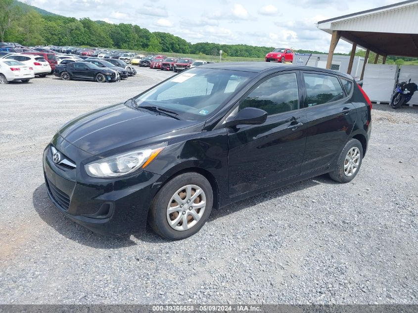 2013 Hyundai Accent Gs VIN: KMHCT5AE9DU110504 Lot: 39366658