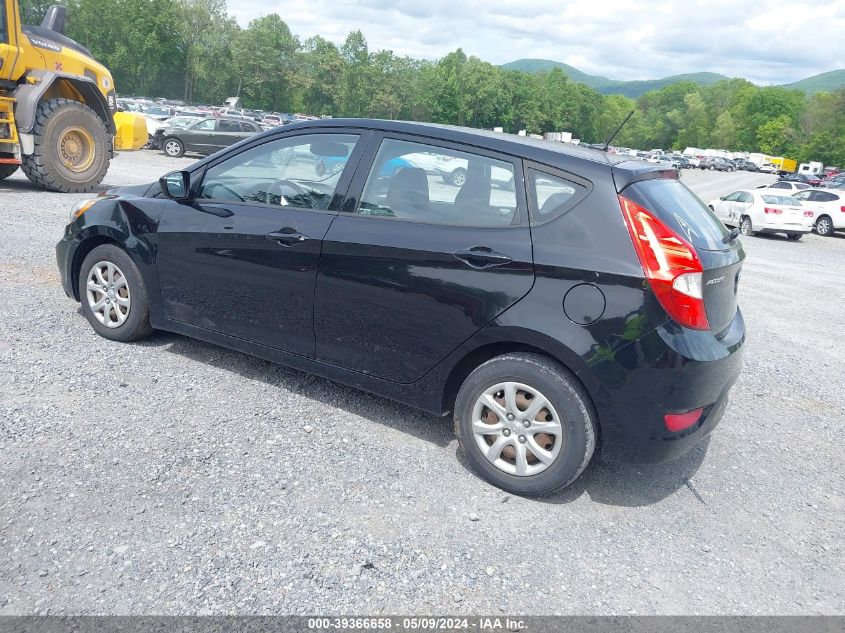 2013 Hyundai Accent Gs VIN: KMHCT5AE9DU110504 Lot: 39366658