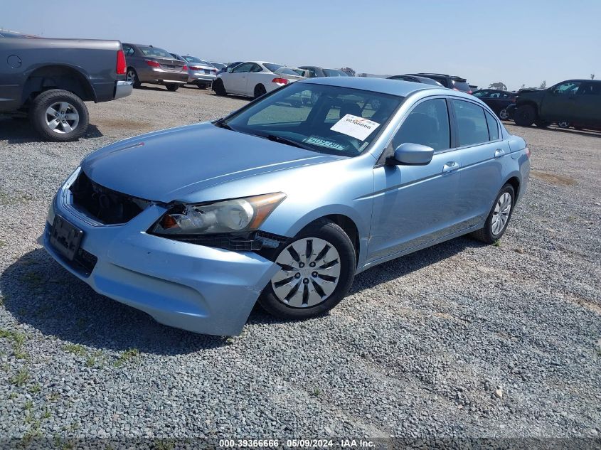 2012 Honda Accord 2.4 Lx VIN: 1HGCP2F31CA077501 Lot: 39366666