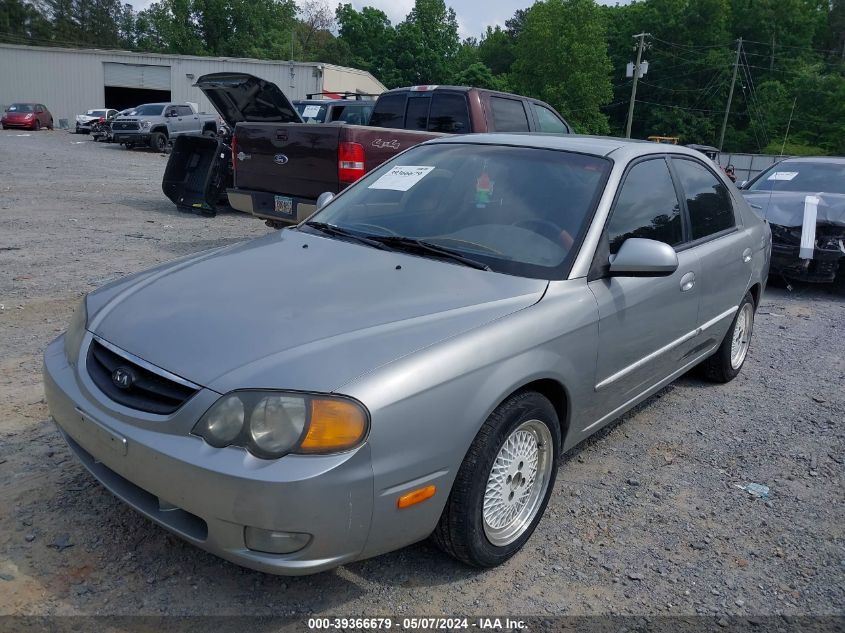 2003 Kia Spectra Gs/Gsx VIN: KNAFB161035116281 Lot: 39366679