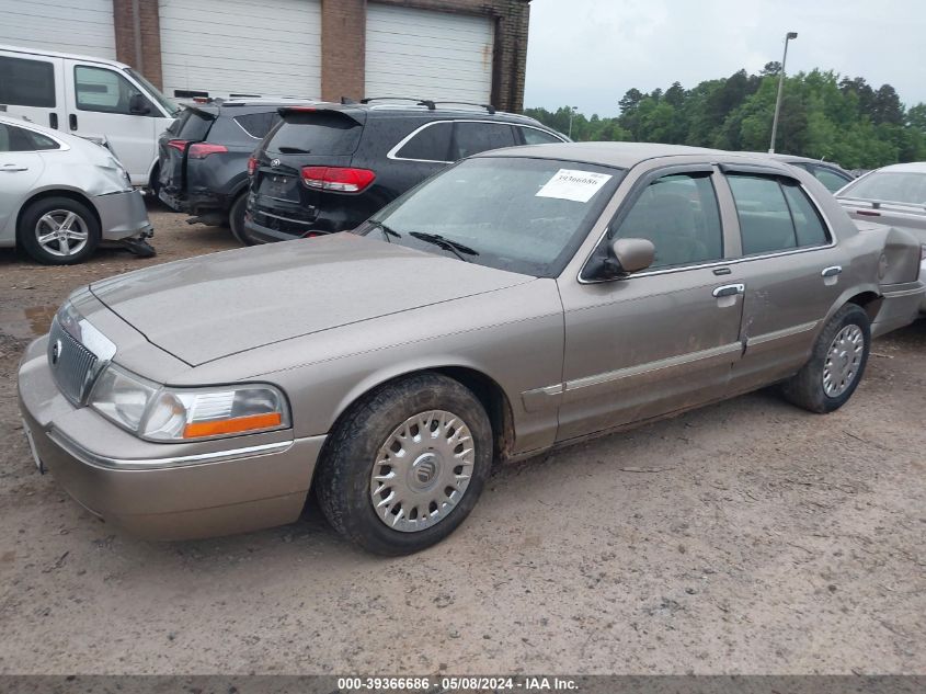 2003 Mercury Grand Marquis Gs VIN: 2MEFM74W63X667598 Lot: 39366686