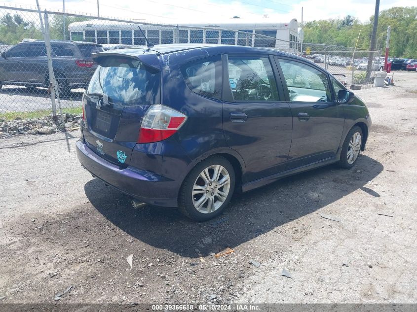 2010 Honda Fit Sport VIN: JHMGE8H46AC027014 Lot: 39366688