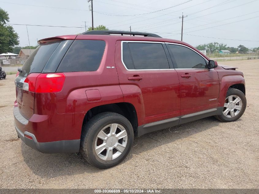 2010 GMC Terrain Sle-2 VIN: 2CTALDEW9A6380422 Lot: 39366689