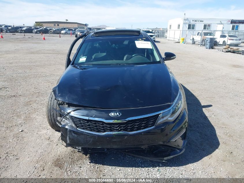 2019 Kia Optima S VIN: 5XXGT4L34KG322466 Lot: 39366690