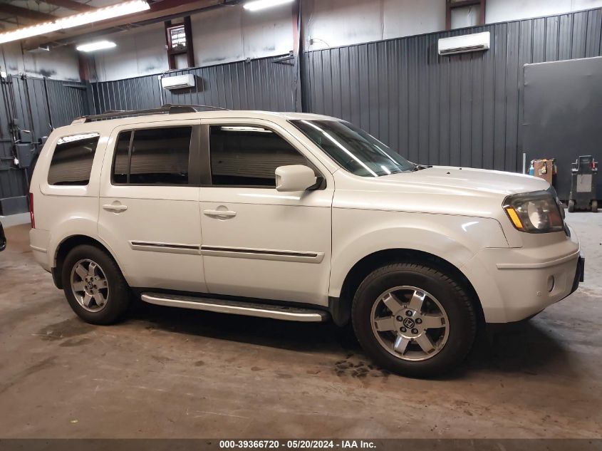 2011 Honda Pilot Touring VIN: 5FNYF4H97BB069591 Lot: 39366720