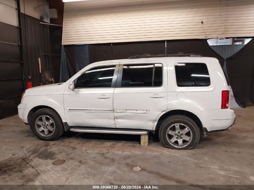 2011 Honda Pilot Touring VIN: 5FNYF4H97BB069591 Lot: 39366720