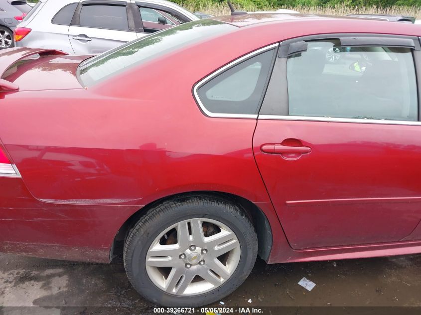 2010 Chevrolet Impala Lt VIN: 2G1WB5EN1A1189116 Lot: 39366721