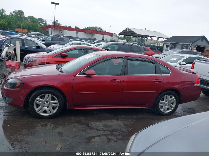 2010 Chevrolet Impala Lt VIN: 2G1WB5EN1A1189116 Lot: 39366721