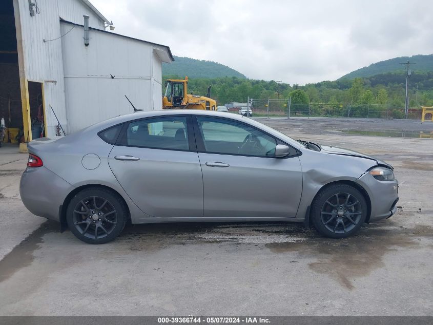 2016 Dodge Dart Se VIN: 1C3CDFAA9GD606917 Lot: 39366744