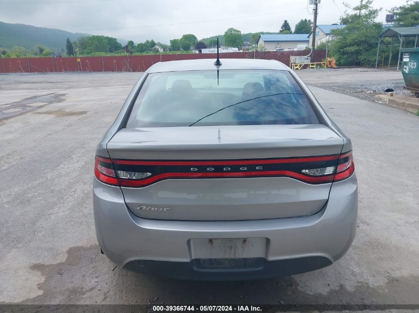 2016 Dodge Dart Se VIN: 1C3CDFAA9GD606917 Lot: 39366744