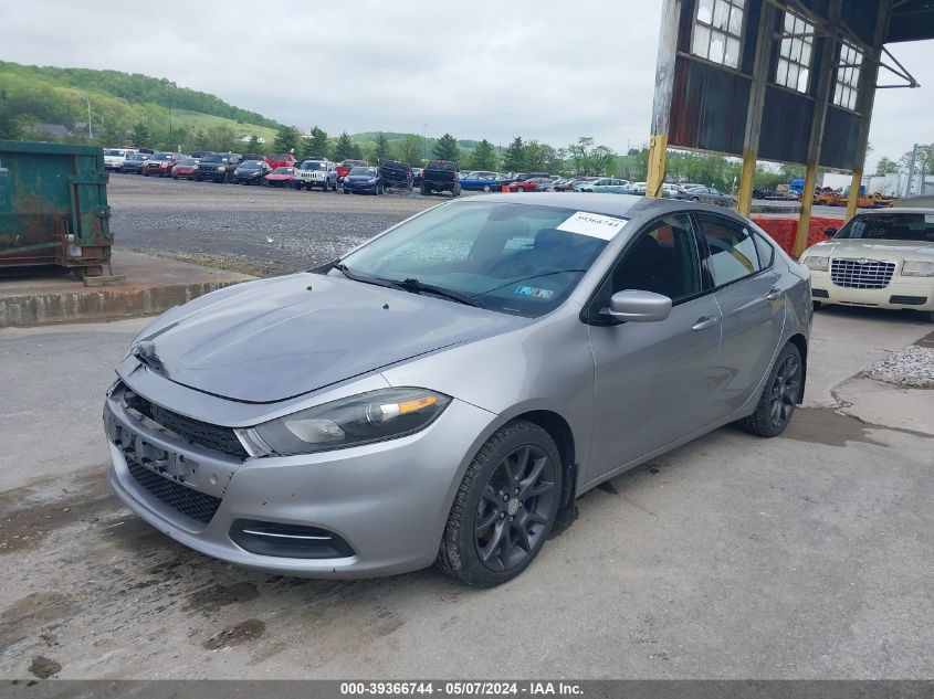 2016 Dodge Dart Se VIN: 1C3CDFAA9GD606917 Lot: 39366744