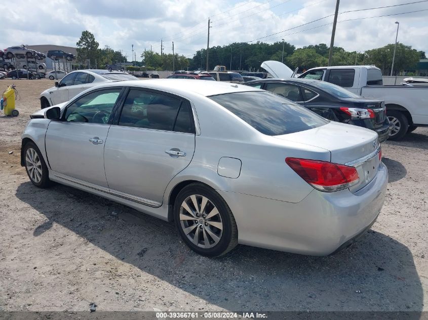 2011 Toyota Avalon Limited VIN: 4T1BK3DB0BU372364 Lot: 39366761