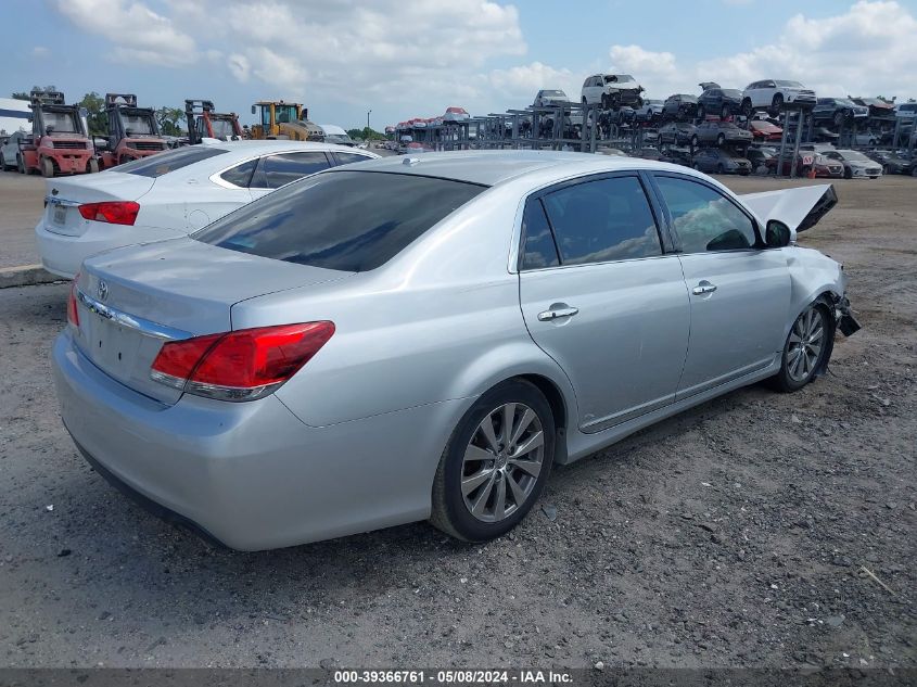 2011 Toyota Avalon Limited VIN: 4T1BK3DB0BU372364 Lot: 39366761