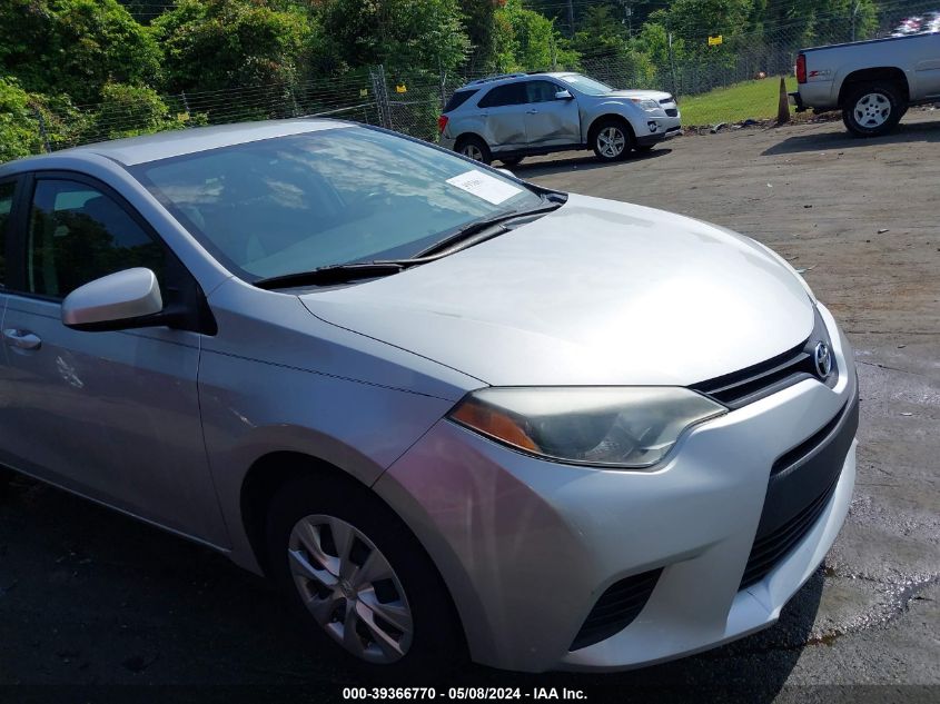 2016 Toyota Corolla L VIN: 5YFBURHEXGP411665 Lot: 39366770