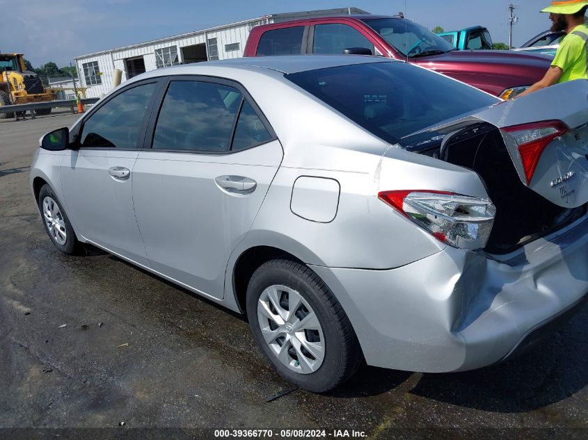 2016 Toyota Corolla L VIN: 5YFBURHEXGP411665 Lot: 39366770