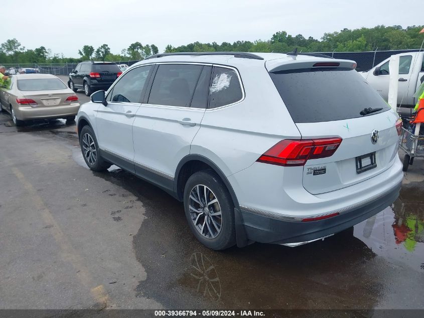 2018 Volkswagen Tiguan 2.0T Se/2.0T Sel VIN: 3VV3B7AX7JM062989 Lot: 39366794