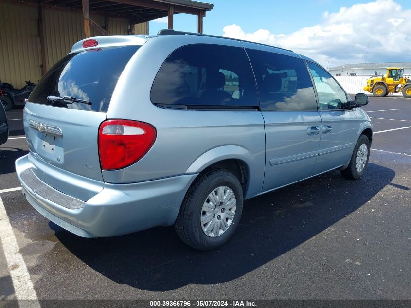 2005 Chrysler Town & Country Lx VIN: 2C4GP44R85R553521 Lot: 39366796