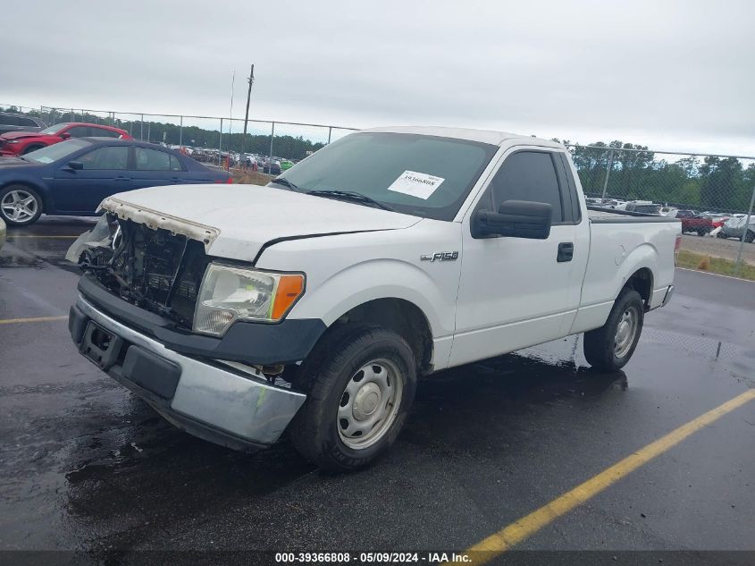 2013 Ford F-150 Xl VIN: 1FTMF1CM6DKG34668 Lot: 39366808