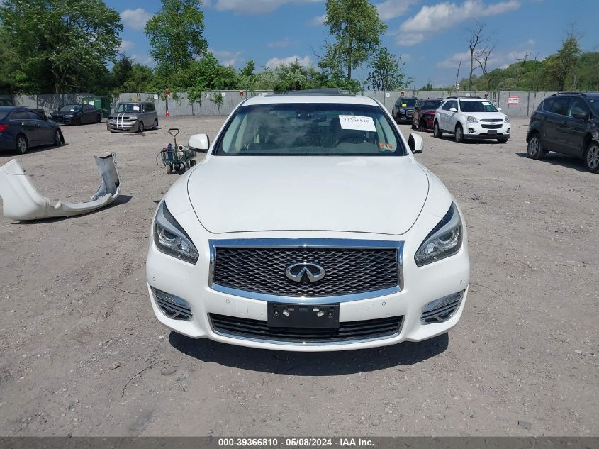 2015 Infiniti Q70L 3.7X VIN: JN1BY1PR7FM830880 Lot: 39366810